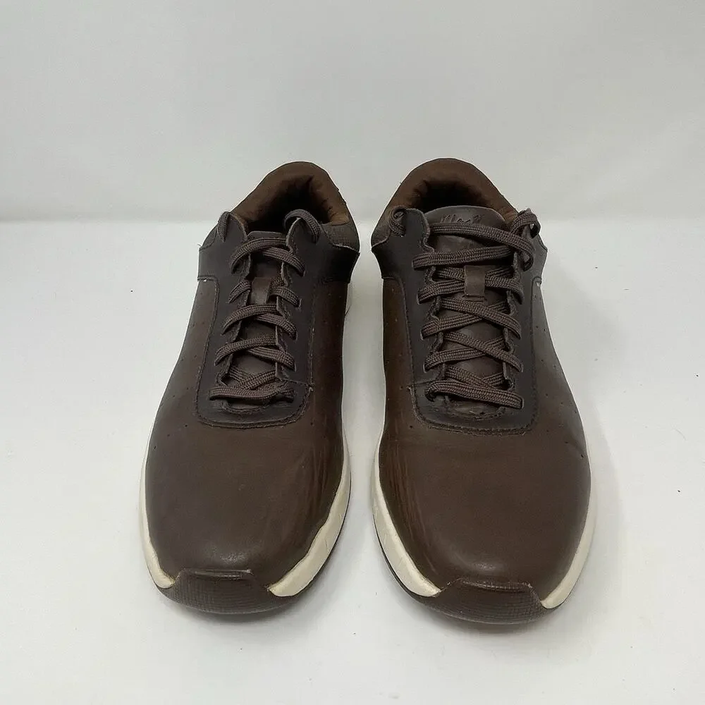 Walter Hagen Golf Shoes Spikeless, Ortholite, Brown Leather, Casual Mens 12